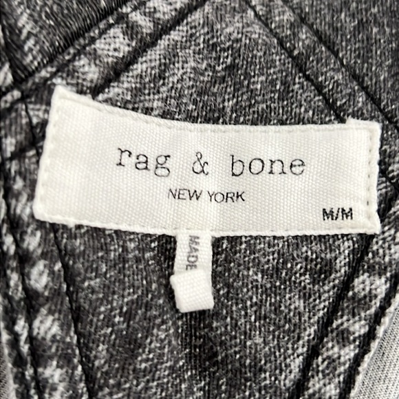 rag & bone Liquid Miramar Overall Size M - the popular "sweatpants jeans" - Picture 9 of 12